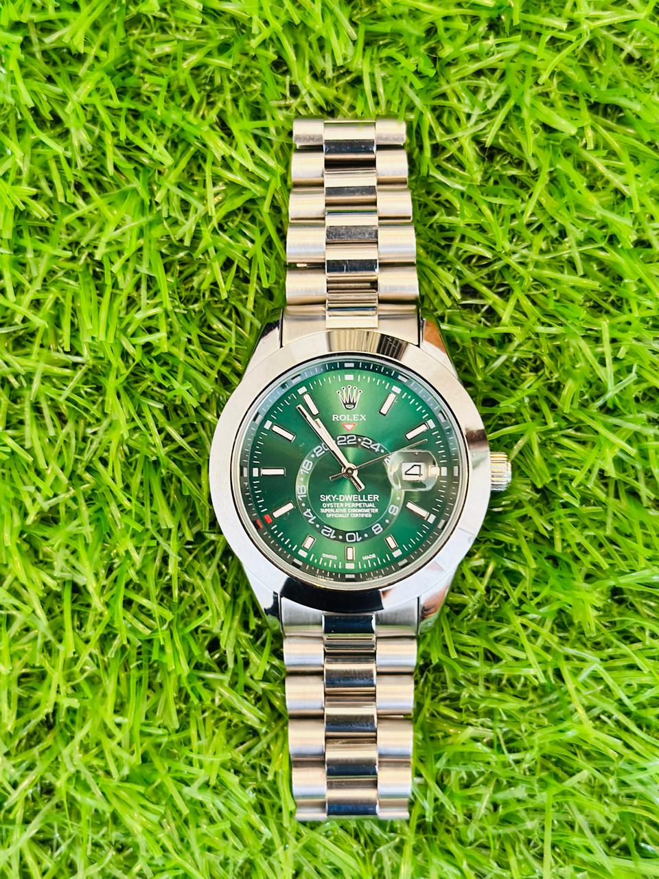 Rolex Sky-Dweller Green