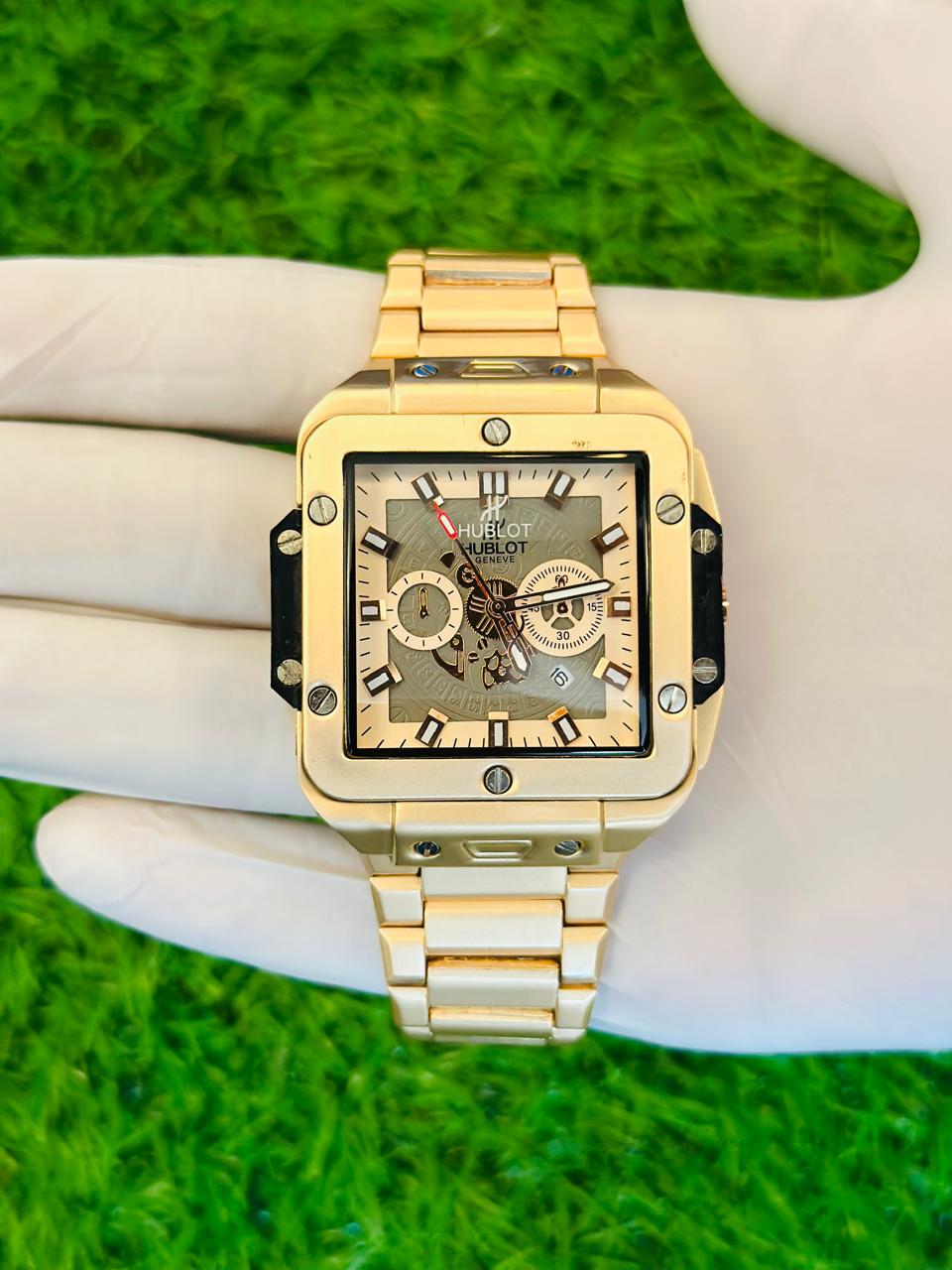 Hublot Square Bang Rose Gold